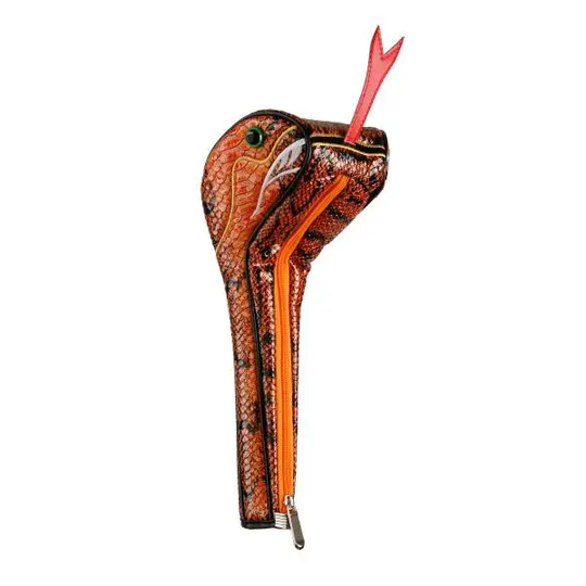 Animal Drivers Headcover Orange Snake
