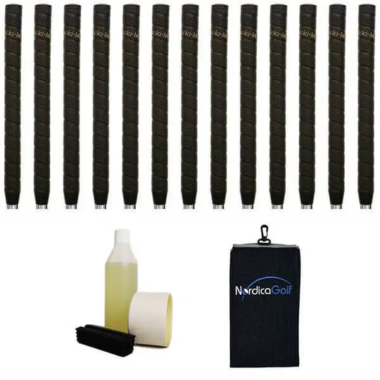 Tacki-Mac Unified Wrap Jumbo Non Taper Greppkit - 13 grepp, klämma, vätska, tejp, handduk