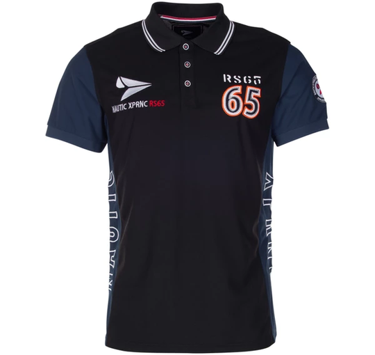 Pacific Piké, Black/Pacific Blue, L, Golfpikéer