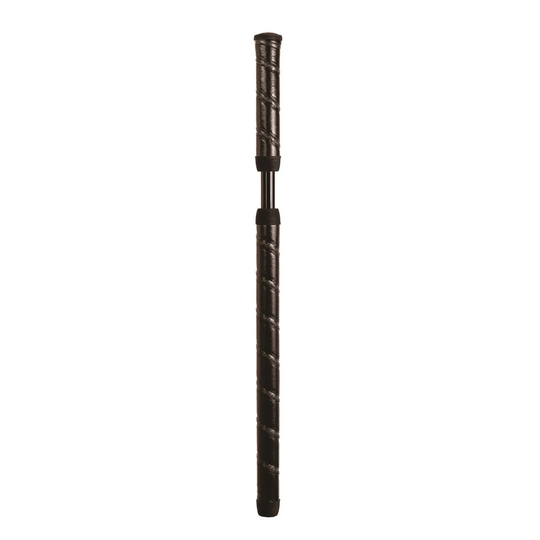 Winn Long Two-Piece Putter - Round 0.620" Black/Grey - Golf Grips