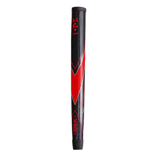 Winn Excel 2020 VSN Midsize Pistol Putter Grip - Black/Red
