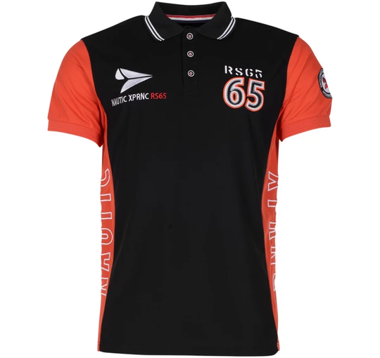 Pacific Piké, Black/Pumpkin, S, Golfpikéer
