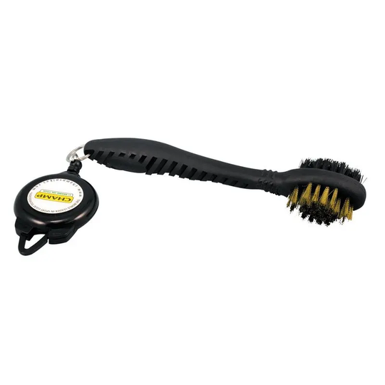 Champ Dual Golf Brush 2 Golf Spikes Brush