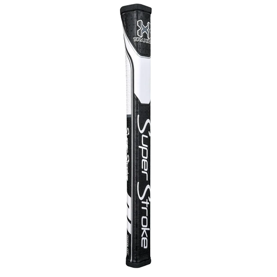 SuperStroke Traxion Pistol GT Tour Putter - Non-tapered 0.580" Black/White - Golf Grips