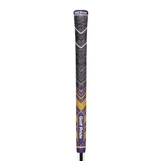 Golf Pride MCC Teams Plus4 Golf Grips -Standard-Purple/Yellow