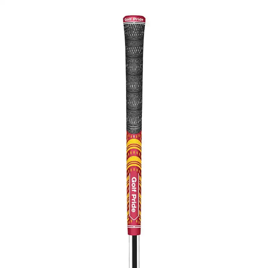 Golf Pride MCC Teams Golf Grips-Standard-Dark Red/Yellow