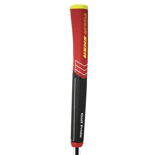 Golf Pride Tour SNSR 140cc Jumbo Red Pistol Putter 0.580" Golfgrepp