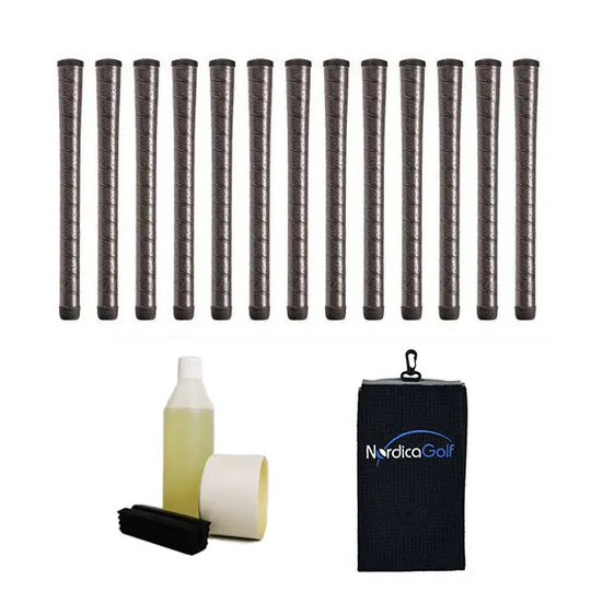 Winn Excel Soft Undersize Black Greppkit - 13 grepp, klämma, vätska, tejp, handduk