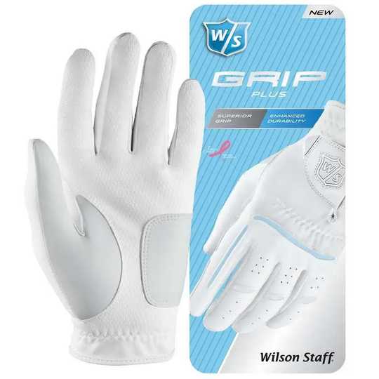 Golfhandskar - Wilson Staff Grip Plus Vita Dam-Small-Höger