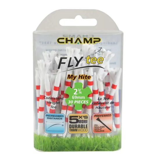 Camp Golfpeggar - Champ HiLite FLYTee Striped Golfpeggar 2 3/4