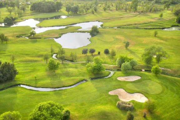 Golfbanor som utmärker sig